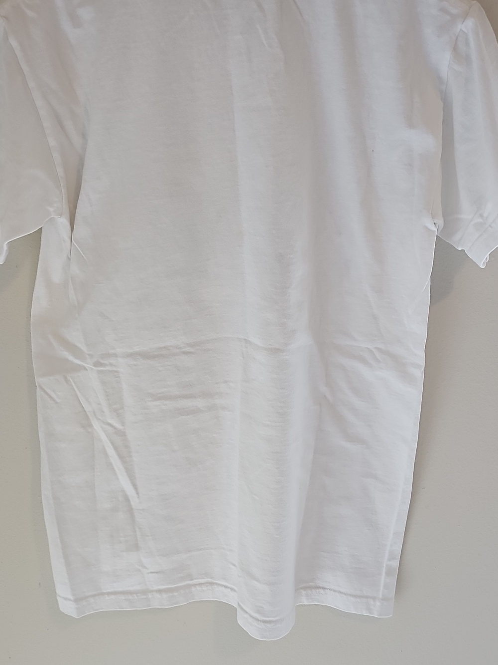 Diamond Dust, White Graphic Tee with Wolf & Dreamcatcher Design. Size Small. - Picture 4 of 5